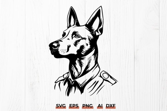 Belgian Malinois Soldier SVG Review