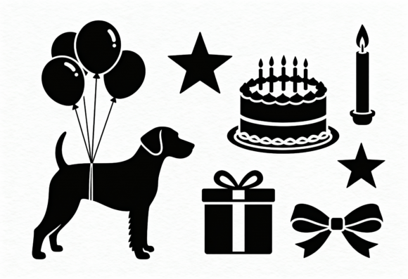 Dog Birthday Party Clipart Bundle: A Designer's Review