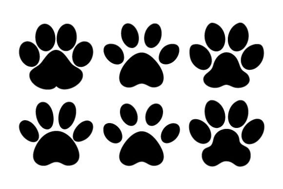 Dog Paw Print Silhouette Review