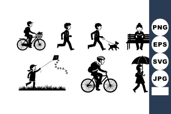 People Walking Cycling Playing Dog: A Designer Review